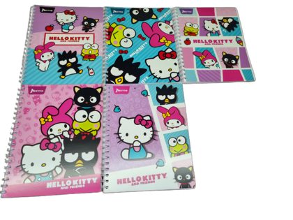 LIB. PROF. DOBLE ARILLO AMER HELLO KITTY RAYA 100H.  NORMA 587746