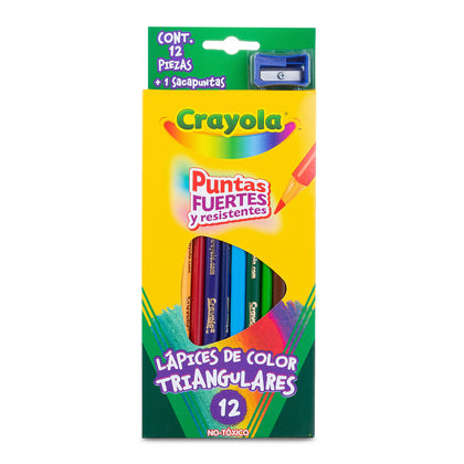 COLORES TRIANG C/12 CRAYOLA 684212