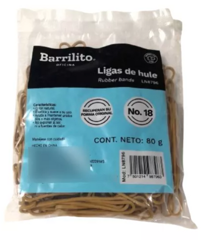LIGA #18 80  grs NATURAL BARRILITO