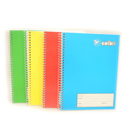 CUADERNO F/F 100H ESPIRA RAYA. COLIBRI