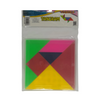 TANGRAM PLASTICO C/ESTUCHE 13X13CM  TANP130