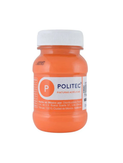 PINTURA POLITEC 100g naranja claro #332 RODIN