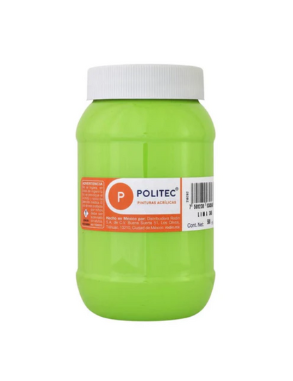 PINTURA POLITEC 500g lima #345 RODIN