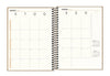 AGENDA CON ESPIRAL PLANNER KRAFTWORK 80H. MARCA TILIBRA 2025