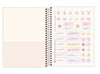 AGENDA CON ESPIRAL  80 HJS PLANNER SOHO 2025 290971