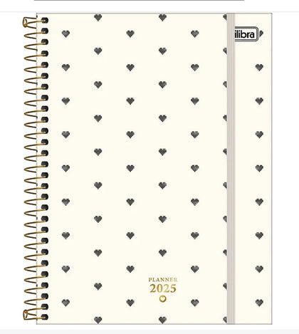 AGENDA CON ESPIRAL PLANNER WEST VILLAGE 80 H MARCA TILIBRA 2025 174955