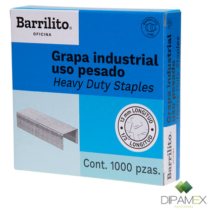 GRAPA INDUSTRIAL 1/2 (13mm)  P/100H  Caja con 1000 piezas  ACME  2313