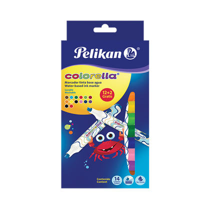 MARCADOR COLORELLA C/12 PELIKAN