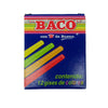 GIS de colores c/12 PIEZAS BACO