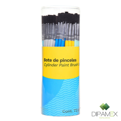 PINCEL ESCOLAR KPE6 C/72 (1-6) BARRILITO