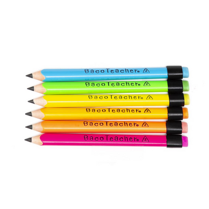 LAPIZ TRIANG ENTRENADOR JUMBO NEON  BACOTEACHER