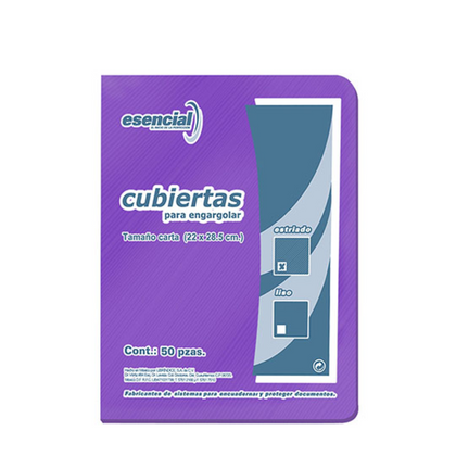 PASTA ESTRIADO T/C 25 jgs morado 14 ptos ESENCIAL