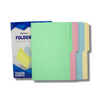 FOLDER TAMAÑO CARTA azul pastel  FORTEC