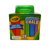 GIS CUADRADO GIGANTE C/24 COLORES BRILLANTES  CRAYOLA  512024