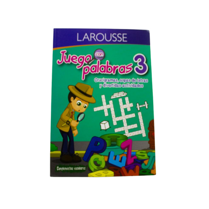 LIBRO ACTIVIDADES JUEGO CON PALABRAS 1  LAROUSSE 5123