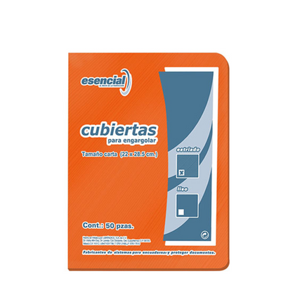 PASTA ESTRIADO T/C 25 jgs naranja 14 pto ESENCIAL