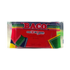 PLASTILINA MARQUETA B-140  rojo  BACO