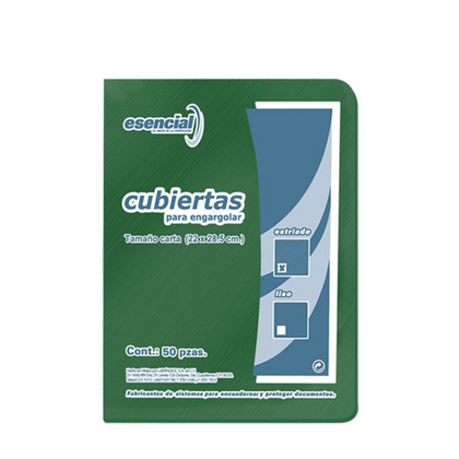 PASTA ESTRIADO T/C 25 jgs verde intenso ESENCIAL  PERFEX